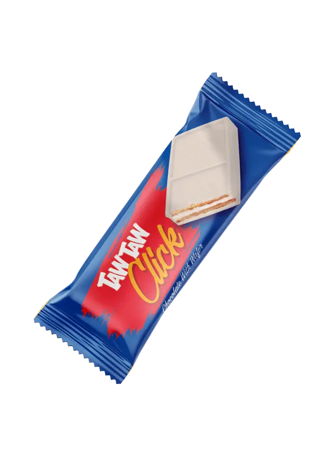 tawtaw click white chocolate